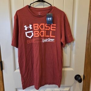 NWT Under Armour Baseball "Designed for the Grind" Tee - Men's Large